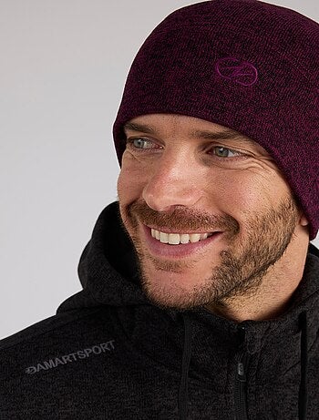 Bonnet maille polaire chaude mixte Thermolactyl - DamartSport