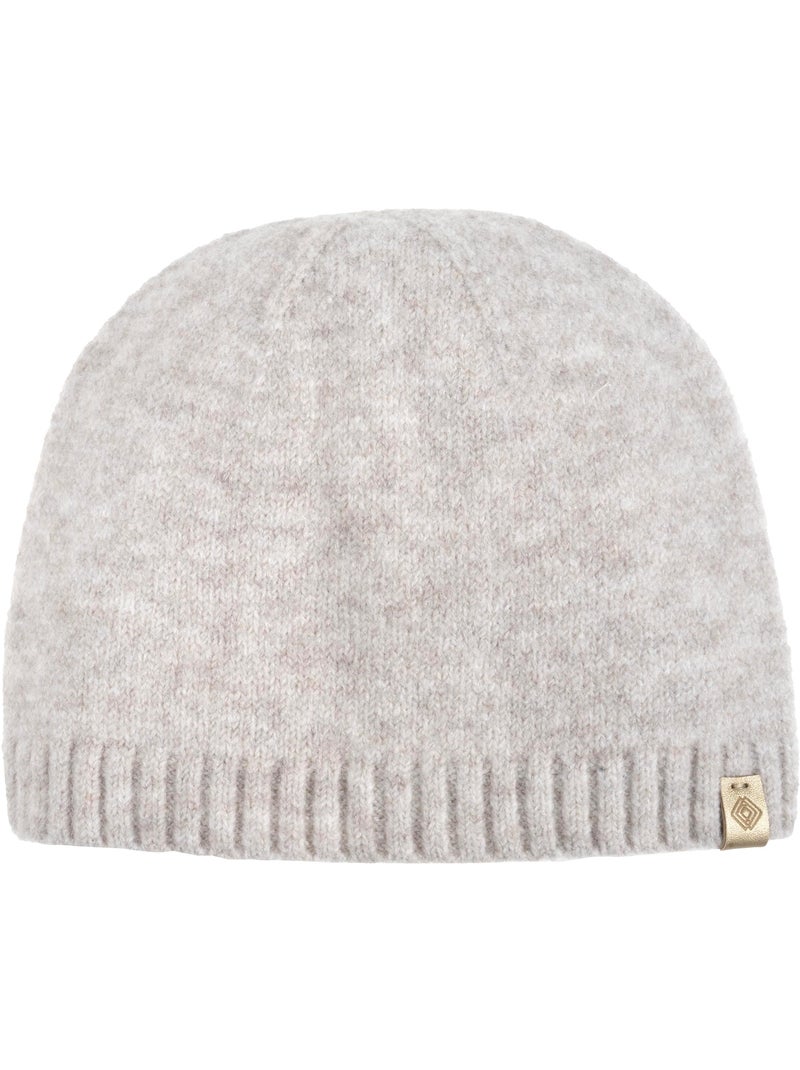 Bonnet maille soft touch effet cachemire taille unique extensible femme isotoner Beige - Kiabi