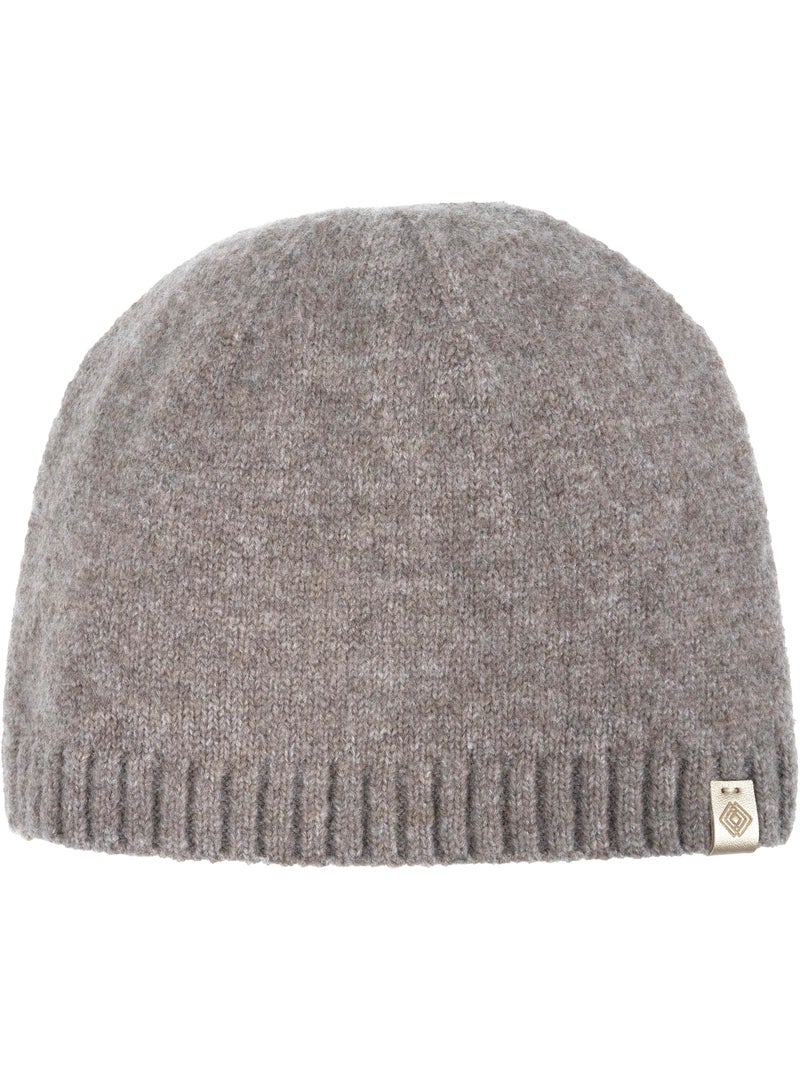 Bonnet maille soft touch effet cachemire taille unique extensible femme isotoner Marron - Kiabi