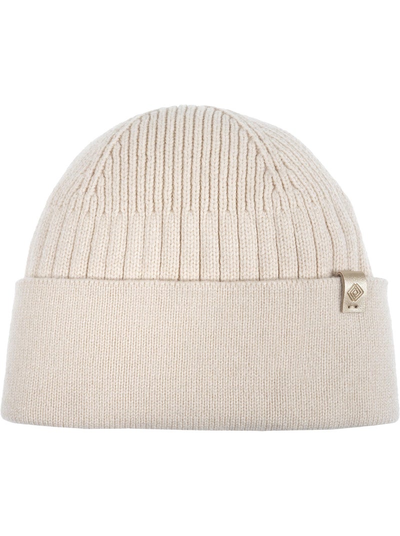 Bonnet maille soft touch taille unique extensible femme isotoner Beige - Kiabi