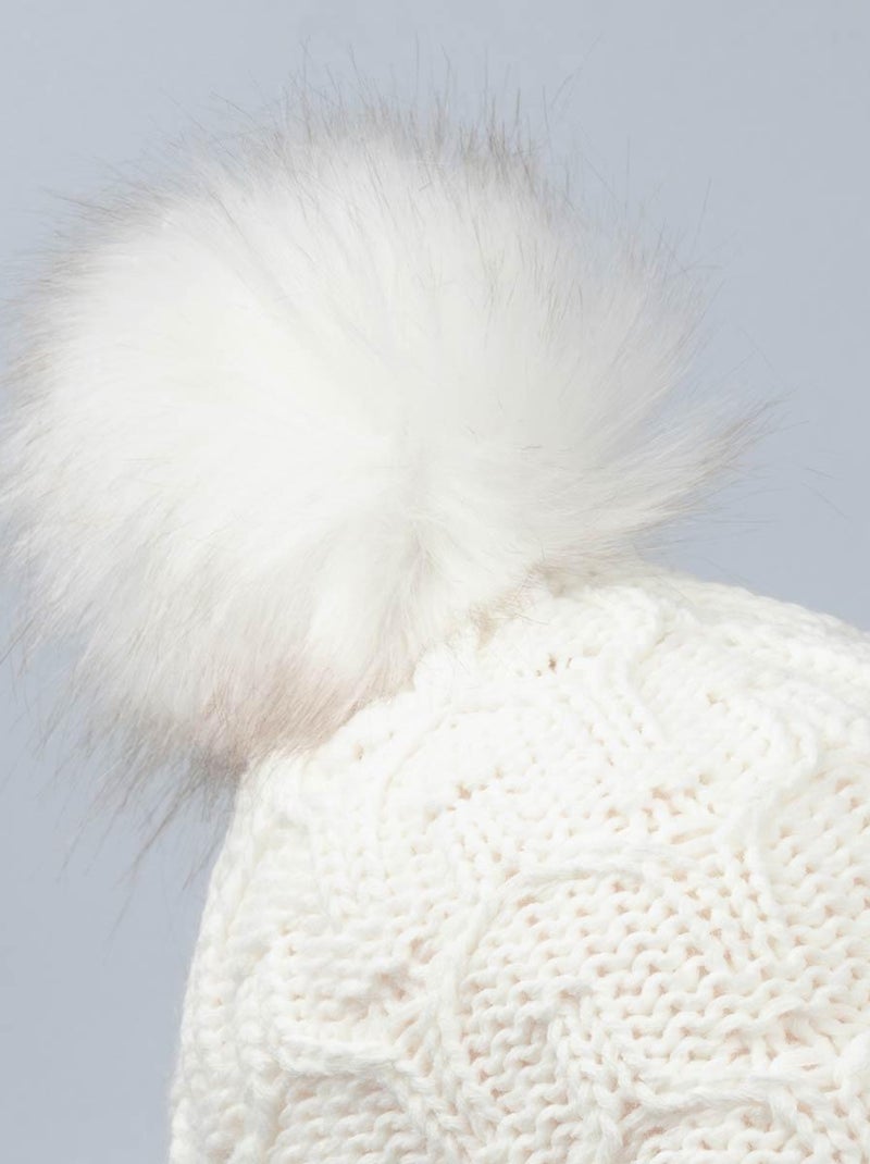 Bonnet Maribel - Made in UE Blanc - Kiabi