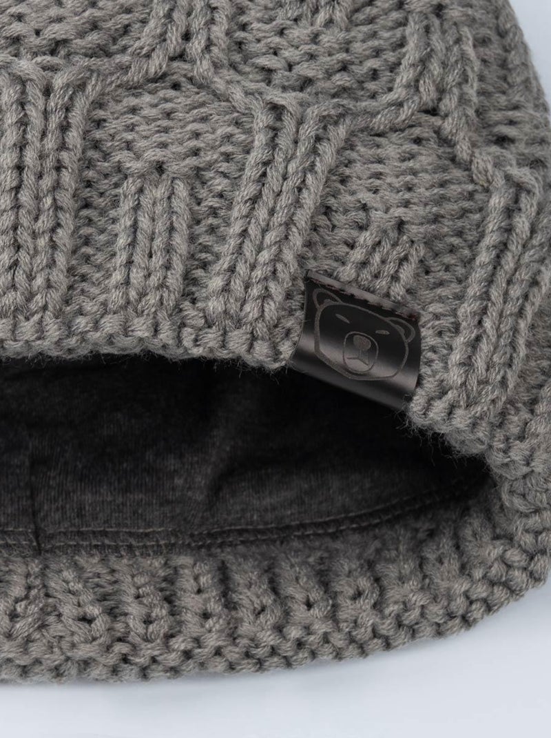Bonnet Maribel - Made in UE Gris - Kiabi