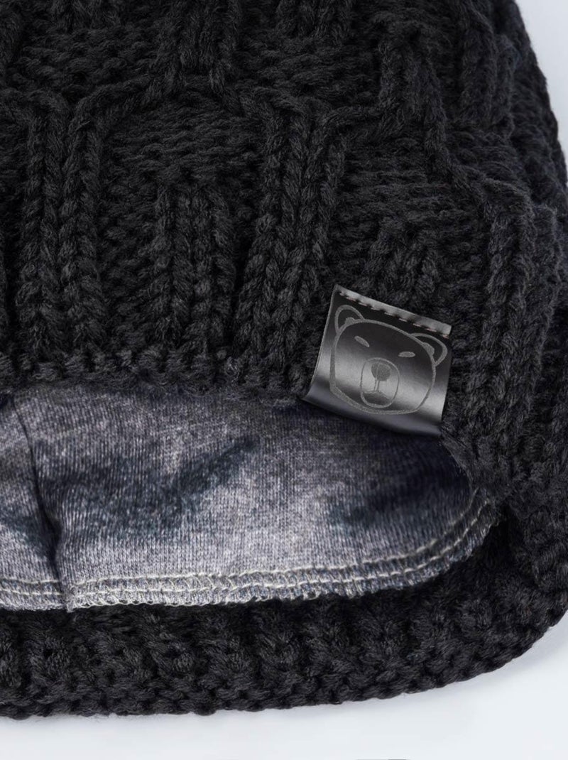 Bonnet Maribel - Made in UE Noir - Kiabi