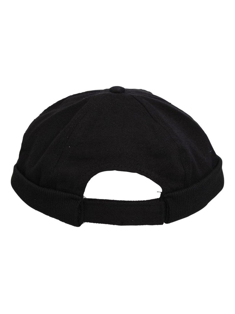 Bonnet marin en coton Noir - Kiabi