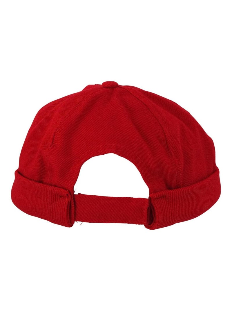 Bonnet marin en coton Rouge - Kiabi