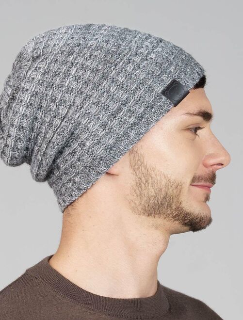 Bonnet Homme Soft Touch Gris - Gris - Kiabi - 14.99€