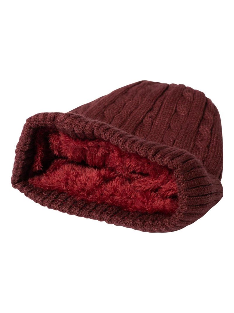 Bonnet MAYA Bordeaux - Kiabi