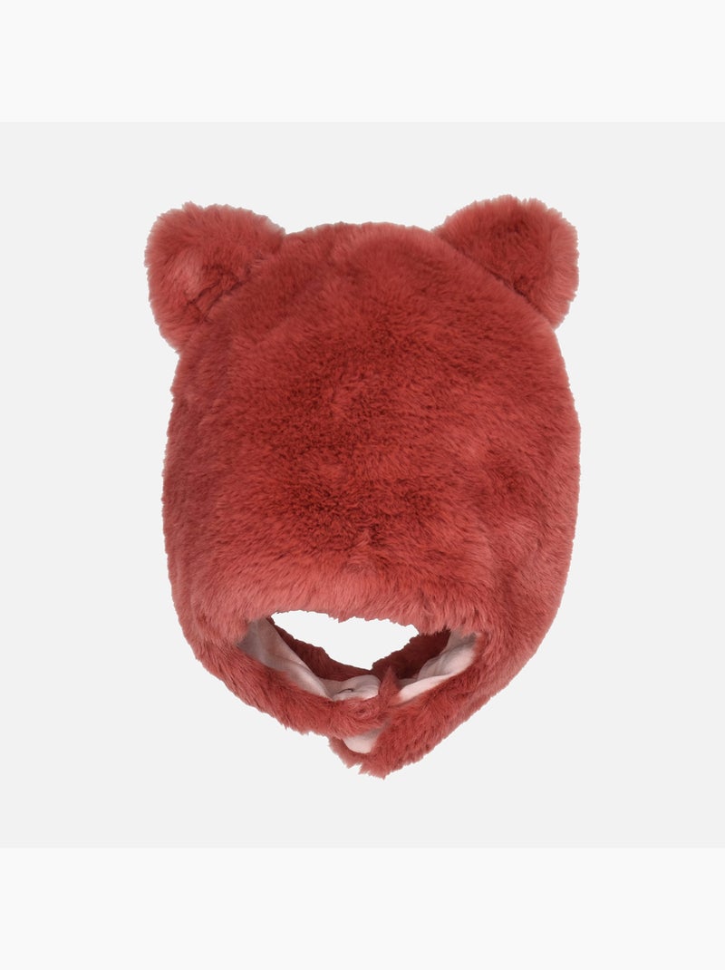 BONNET MELYNE PLUSH Rouge - Kiabi