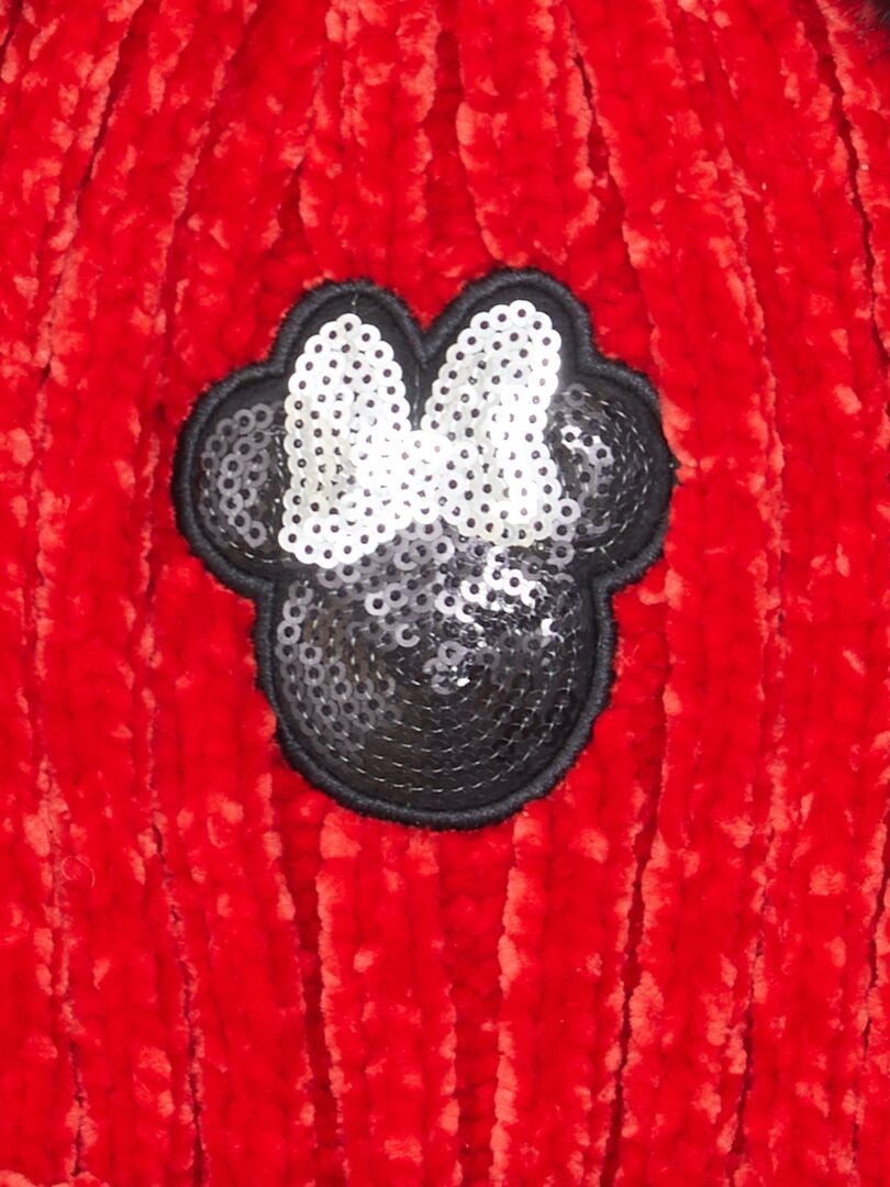 Bonnet 'Minnie' de 'Disney' Rouge - Kiabi