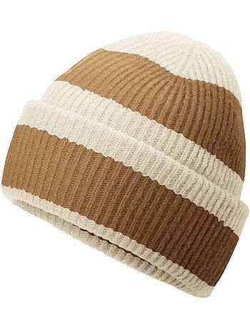 Bonnet motif/style blocs de couleurs - beechfield