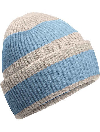 Bonnet motif/style blocs de couleurs - beechfield