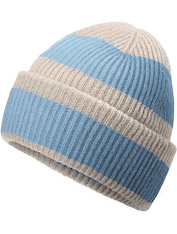 Bonnet motif/style blocs de couleurs - beechfield