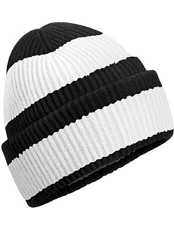 Bonnet motif/style blocs de couleurs - beechfield