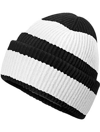 Bonnet motif/style blocs de couleurs - beechfield