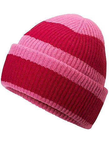 Bonnet motif/style blocs de couleurs - beechfield