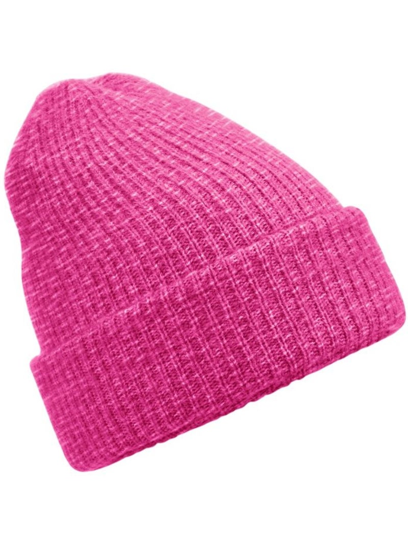 Bonnet motif/style couleurs vives - beechfield Rose clair - Kiabi