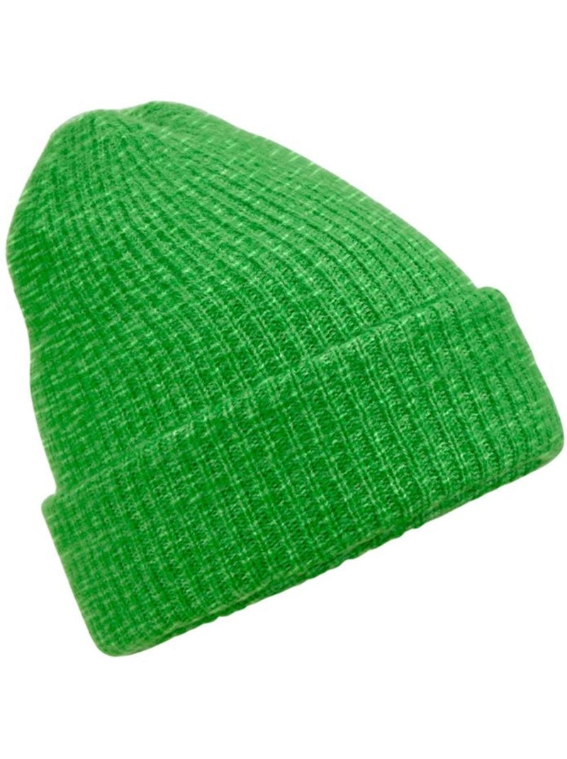 Bonnet motif/style couleurs vives - beechfield Vert forêt - Kiabi