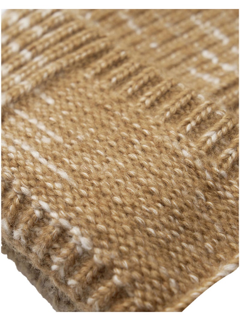 Bonnet motif/style écusson - beechfield Marron clair - Kiabi