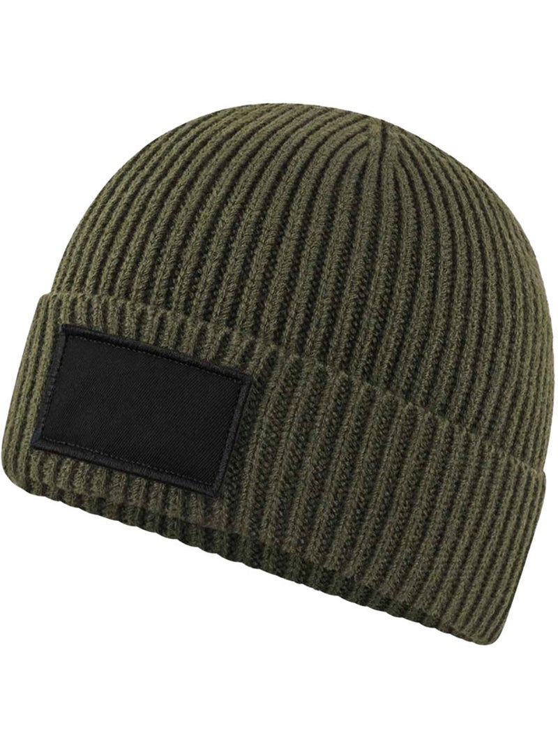 Bonnet motif/style écusson fashion - beechfield Vert kaki - Kiabi