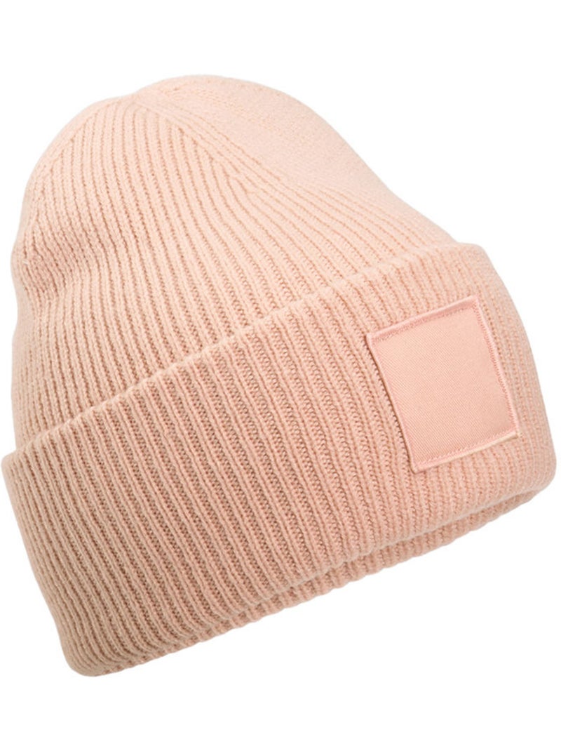Bonnet motif/style écusson tonal - beechfield Blanc Rose - Kiabi