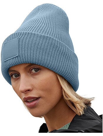 Bonnet motif/style écusson tonal - beechfield