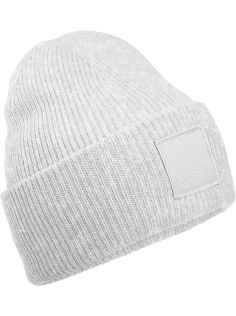 Bonnet motif/style écusson tonal - beechfield Gris clair - Kiabi
