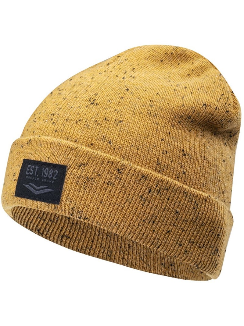 Bonnet motif/style logo halit - magnum Moutarde - Kiabi
