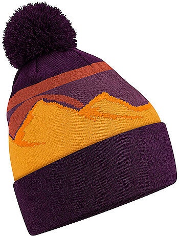 Bonnet motif/style montagne - beechfield
