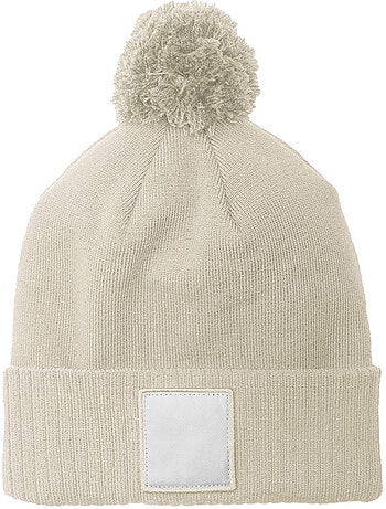 Bonnet motif/style pompon - beechfield