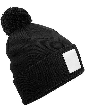 Bonnet motif/style pompon - beechfield