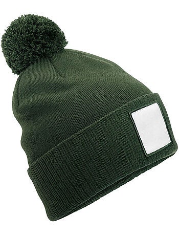 Bonnet motif/style pompon - beechfield