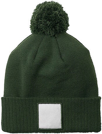 Bonnet motif/style pompon - beechfield