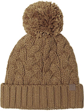 Bonnet motif/style pompon - minoti