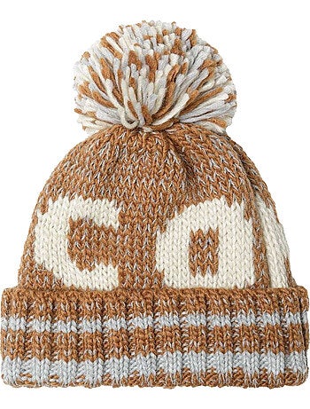 Bonnet motif/style pompon - minoti