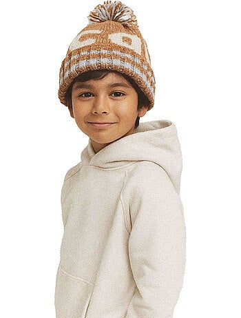 Bonnet motif/style pompon - minoti