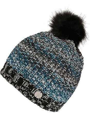 Bonnet motif/style tricoté frosty - regatta