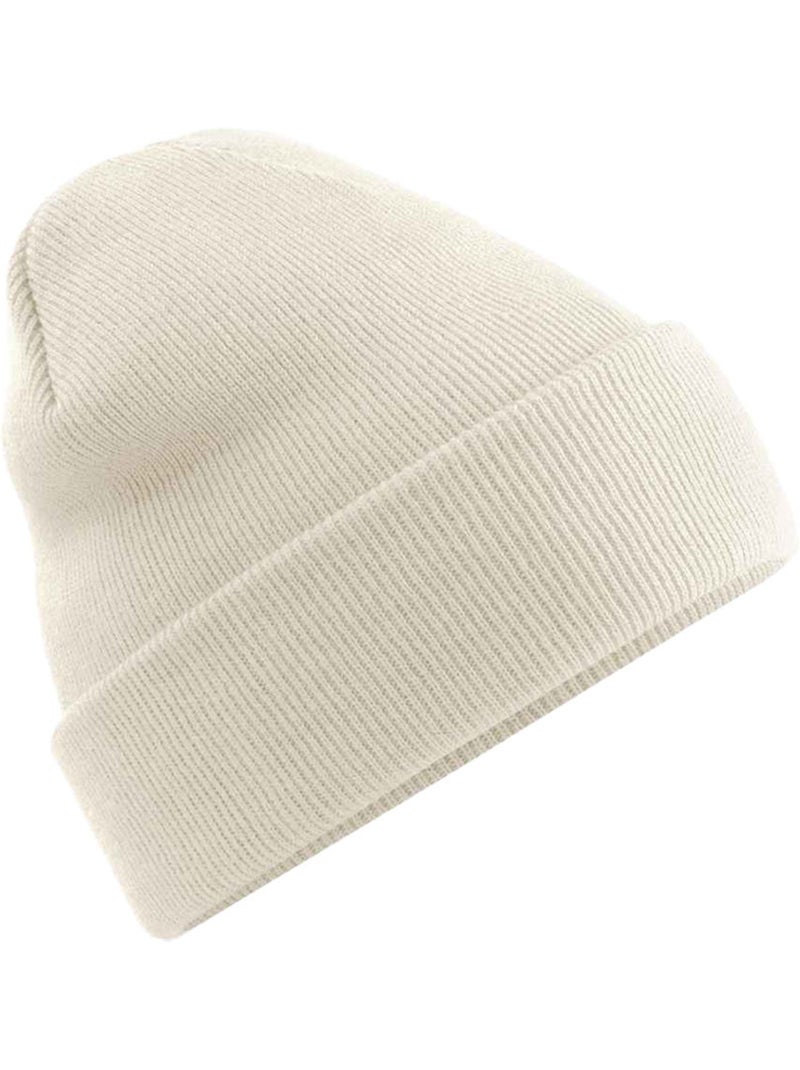 Bonnet motif/style uni original - beechfield Beige - Kiabi
