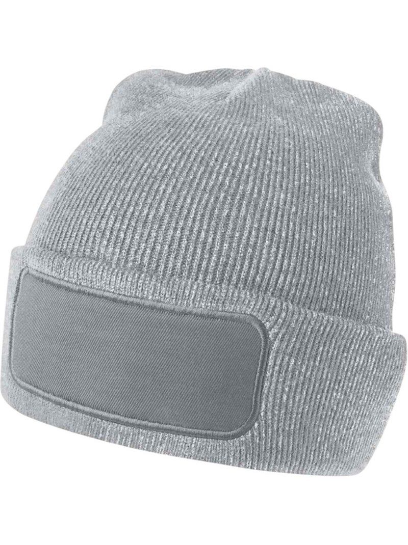 Bonnet motif/style uni printers - beechfield Gris chiné - Kiabi