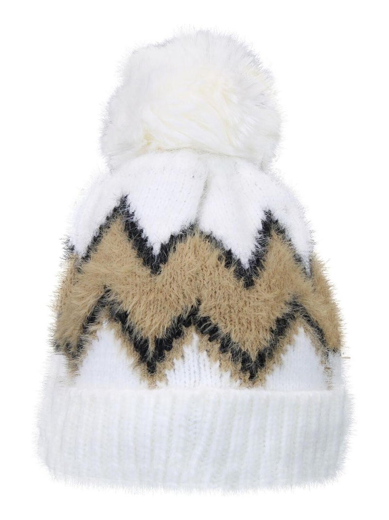 Bonnet MOUTON - PEAK MOUNTAIN Doré/or - Kiabi