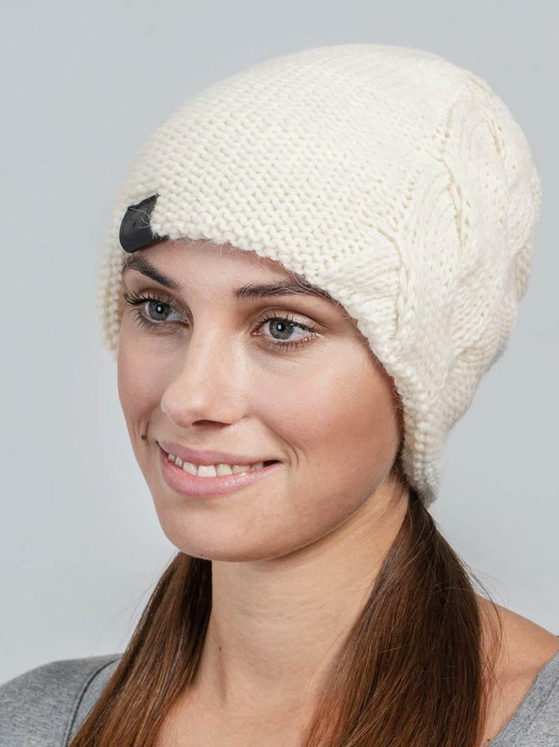 Bonnet Moyna - Made in UE Blanc - Kiabi