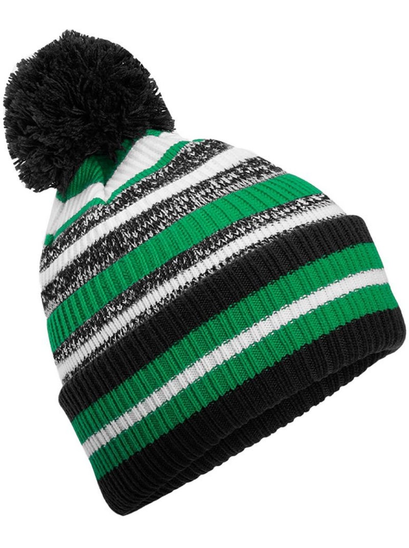 Bonnet multi-sport fan - beechfield Bleu Vert Blanc - Kiabi