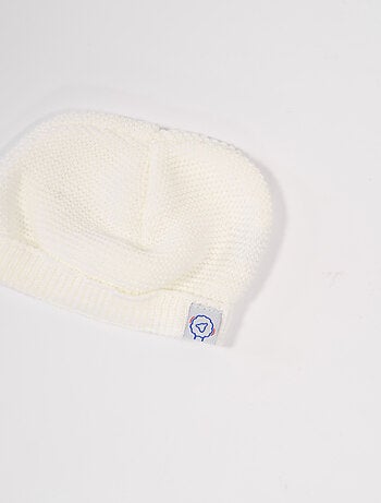 Bonnet naissance rond