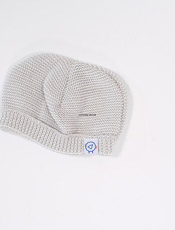 Bonnet naissance rond