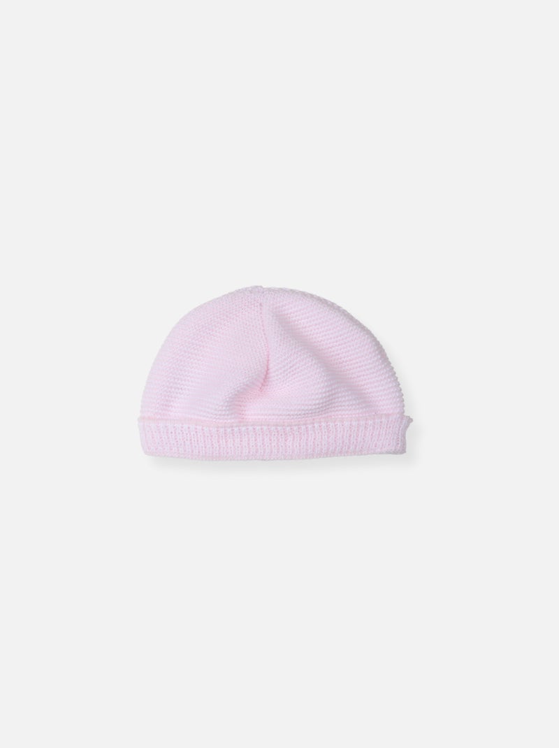 Bonnet naissance rond Rose - Kiabi
