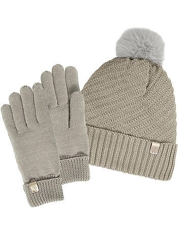 Bonnet n'hésitez pas à compléter votre look avec les gants assortis. Femme