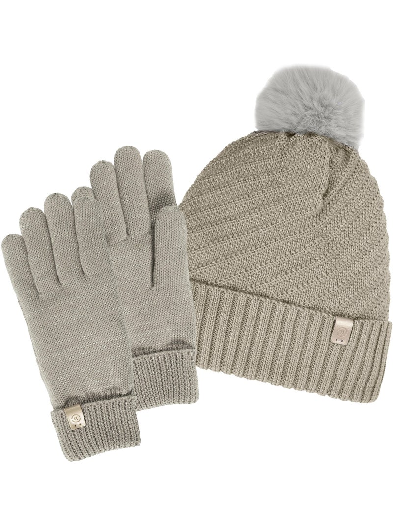 Bonnet n'hésitez pas à compléter votre look avec les gants assortis. Femme Bronze - Kiabi