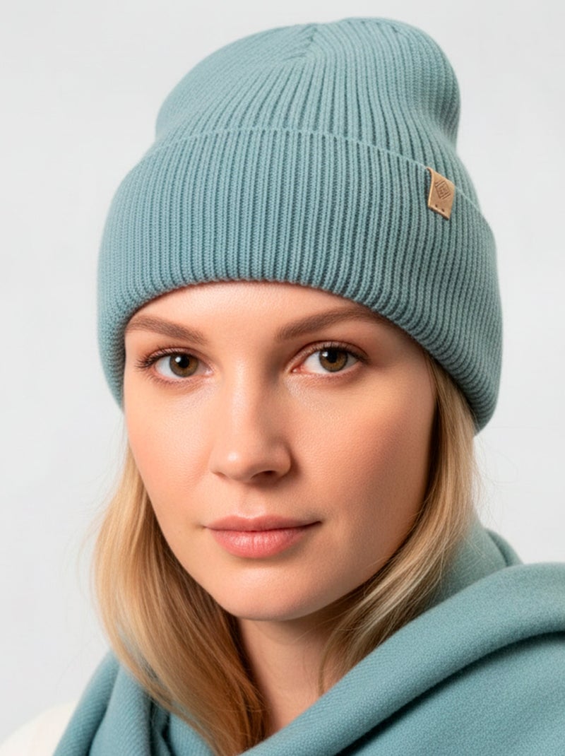 Bonnet non doublé - ultra doux femme Isotoner Bleu lagon - Kiabi