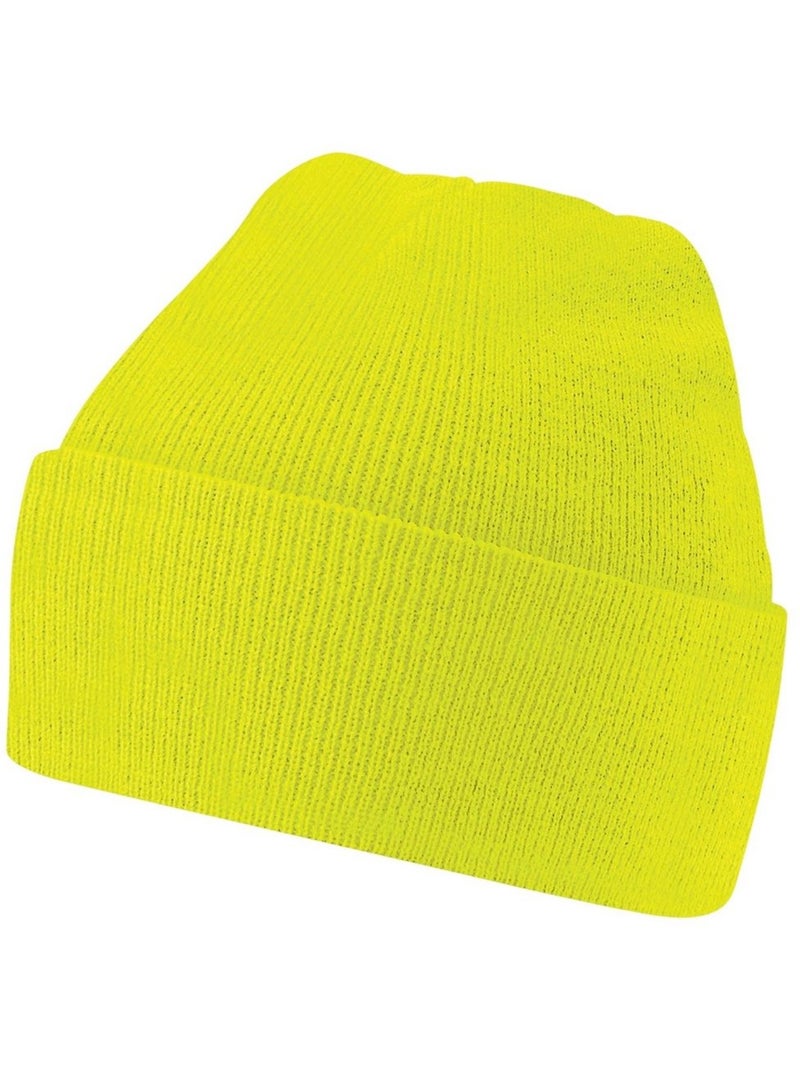 Bonnet original - beechfield Jaune fluo - Kiabi