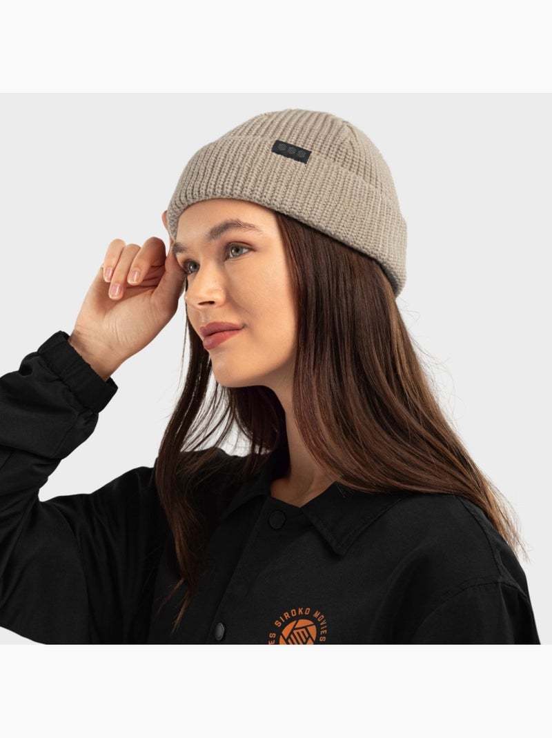 Bonnet pêcheur d'hiver lifestyle homme et femme harbin Beige - Kiabi