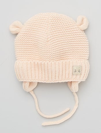 Bonnets Echarpes Gants Pour Bebe Fille Beige Kiabi